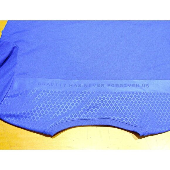 Mens The Nike Tee Dri FIT All Over Vinyl Print Gravity T-Shirt Royal Blue Size M - Picture 7 of 12